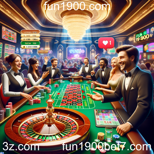 A Emoção do Live Casino no Fun1900.com